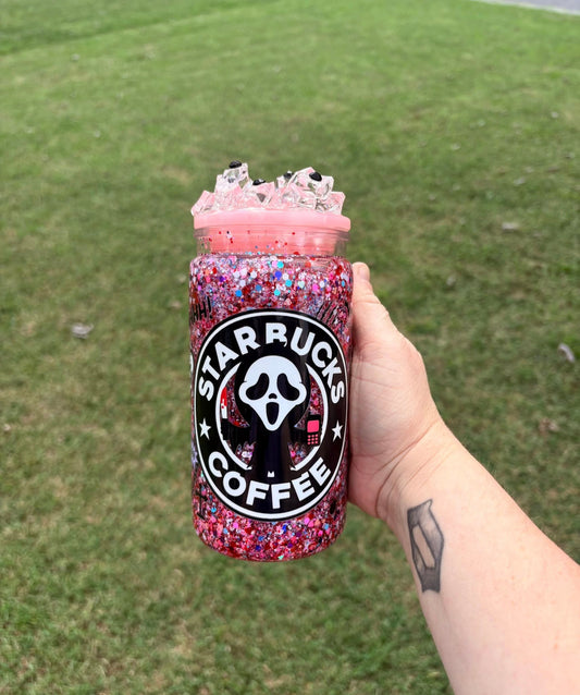 16 oz Scream Snowglobe