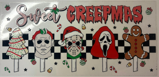 Sweet Creepmas 16 oz cup wrap